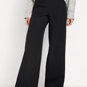 NWT High-Waisted Pull-On Pixie Wide-Leg Pants for Women